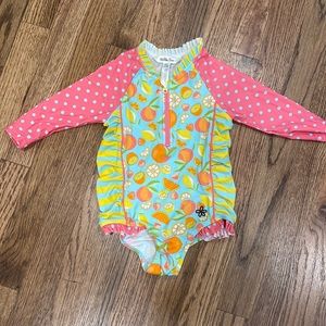 Matilda Jane swimsuit rash guard. Size 4